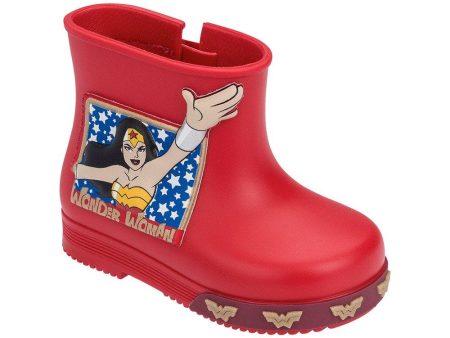 dc friends botas mujer maravilla  baby rojo 20 For Cheap