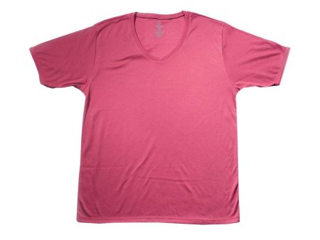 camiseta cuello v tela rib   color talla 10 color fucsia medio marca mi puppa Hot on Sale