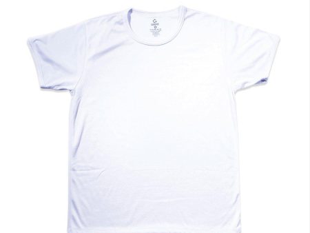 camiseta cuello redondo tela rib blanco talla 16 color blanco marca mi puppa Supply