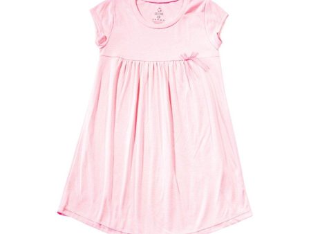 vestido nina manga corta talla 4 color coral neon oscuro marca mi puppa Cheap