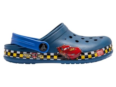 zapato sueco disney  cars talla 35 azul oscuro con tira azul claro Discount