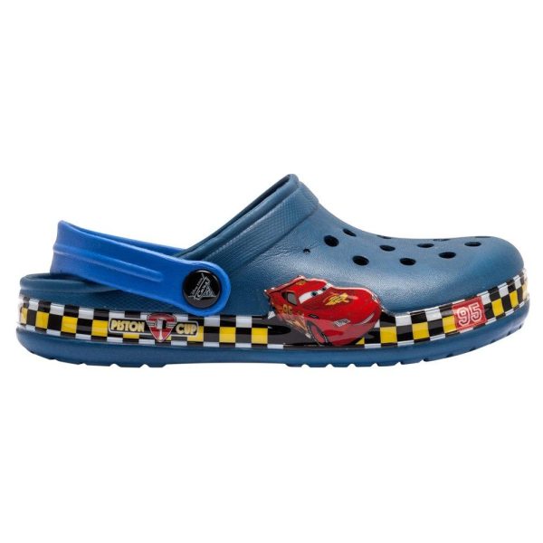 zapato sueco disney  cars talla 35 azul oscuro con tira azul claro Discount