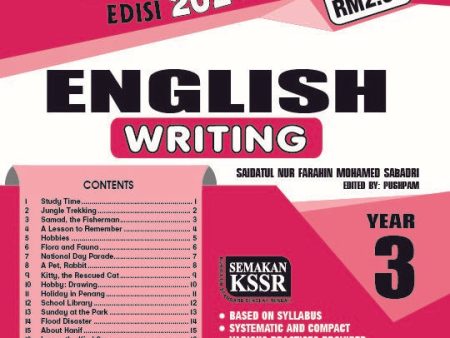 Modul Tuisyen Edisi 2024 25 Bahasa Inggeris Year 3 Writing Online Hot Sale