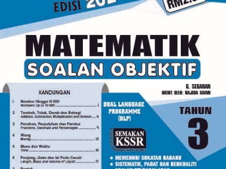 Modul Tuisyen Edisi 2024 25 Matematik Tahun 3 Soalan Objektif For Sale