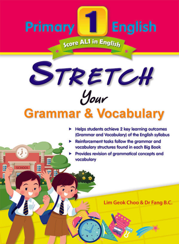 Primary 1 English Stretch Your Grammar & Vocabulary Online now